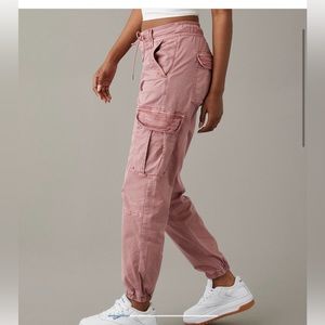 NWT American Eagle Pink Cargo Pants